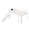 Twin Size Loft Bed with Slide, Stair and Chalkboard - 4 of 4
