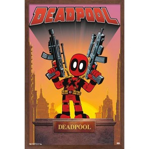 Trends International Marvel Comics - Deadpool - Statue Framed Wall Poster Prints - 1 of 4