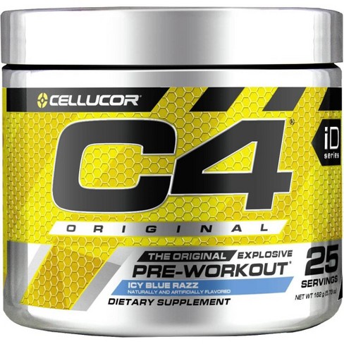 Cellucor C4 Original Pre-workout Supplement Powder - Icy Blue Razz - 6.88oz  : Target
