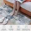 Machine Washable Area Rugs, Abstract Indoor Floor Rugs, Non-Slip Backing Rugs, Low Pile Area Rugs, Living Room, Bedroom, Nursery - 3 of 4