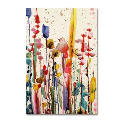 Colorful Abstract Animal Print Canvas for Kids Nursery