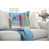 Liora Manne Frontporch Holiday Indoor/Outdoor Pillow.. - 3 of 4