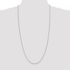 Black Bow Jewelry 1.25mm Sterling Silver, Solid Twisted Box Chain Necklace - 3 of 4