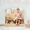 3-in-1 Kids Bookshelf and Toy Storage Organizer with Bench, Toddler Bookshelf and Bookcase with Reading Nook and 2 Storage Cabinets, Kids Book Shelf. - 3 of 4