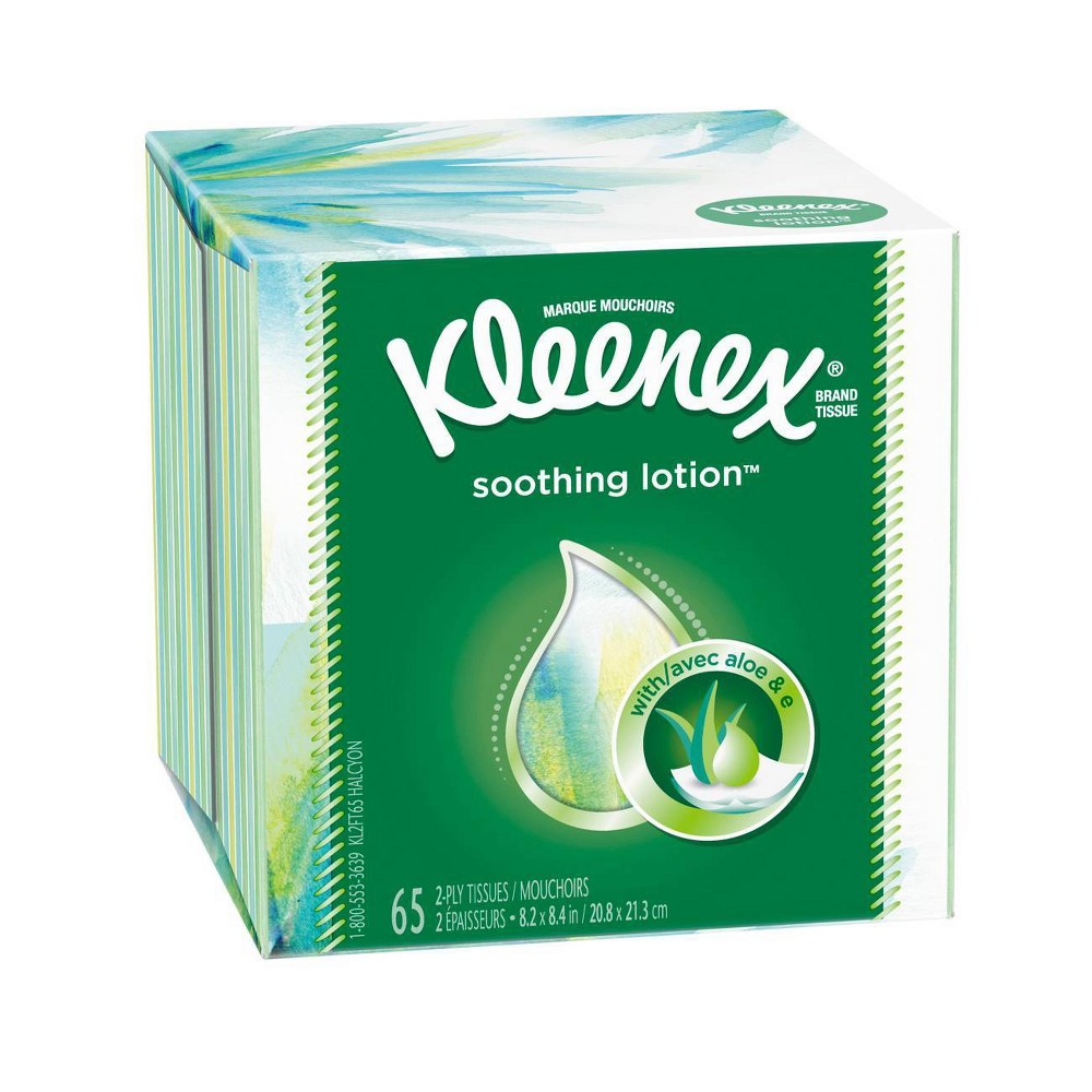 UPC 036000258295 product image for Kleenex Tissues with Lotion 75 Count | upcitemdb.com