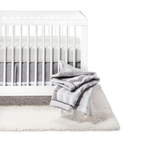 Chevron crib 2025 bedding sets