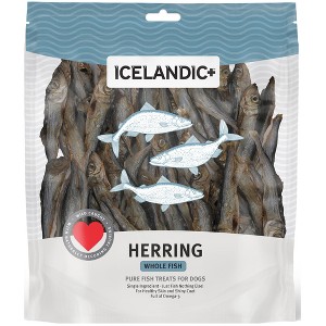 Icelandic+ Herring Whole Fish Dog Treat 9-oz Bag - 1 of 4