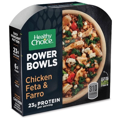 Healthy Choice Frozen Chicken Feta & Farro Power Bowls - 9.5oz