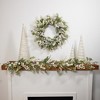 Northlight Glittered Berries and Eucalyptus Artificial Christmas Garland - 5' - Unlit - image 3 of 4