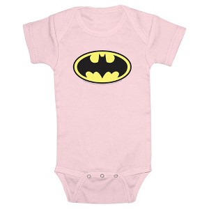 Infant's Batman Classic Bat Logo Bodysuit - 1 of 4