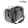 Unique Bargains Pet Carrier Bags Foldable Transport Box with Removable Plush Mat - 2 of 4