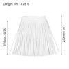Unique Bargains Soft Faux Leather Double Side Fringe Trim for DIY Sewings - 2 of 4