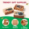 Joyfy 24 Pcs Christmas Cookie Gift Baking Box, Auto-Popup Treat Boxes with Window and Tags, Xmas Treat Boxes Containers for Cookies & Holiday Baking - 3 of 4