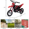 Acekool Kids Ride On Dirt Bike, Electric Off-Road Motorcycle, Fast Speed, Comfortable Leather Seat, Outdoor Toy, Air-Filled Tires - 2 of 4