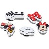 Crocs Jibbitz Disney Minnie Mouse Dress Character Shoe Charms 5pk - image 2 of 4