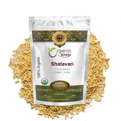 Organic Shatavari Cut & Sifted 4 Oz