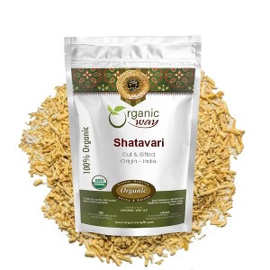 Organic Shatavari Cut & Sifted 8 Oz - 1 of 4