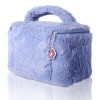 Disney Stitch Fluffy Travel Cosmetic Bag - Cute Plush Makeup Cosmetic Jewelry Case - 4 of 4