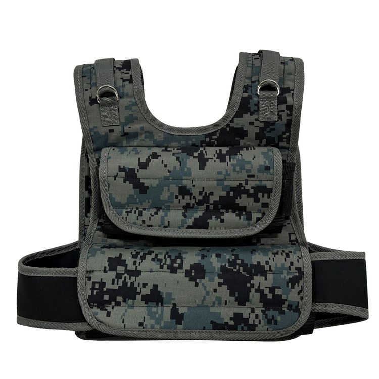 Adjustable Weighted Vest 44 LB, Weight Vest for Men,Adjustable Wearable Weights with Iron Weights for Home Workouts and Strength Training, 1 of 7