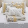 PAGED Full/Queen Quilt Set Pastoral Style 6 Piece Bedding Set, Bed in a Bag with 1 Quilt, 2 Standard Shams and 3 Decorative Pillows - 3 of 4