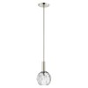 Livex Lighting Whitfield 1 - Light Pendant in  Polished Nickel - 4 of 4