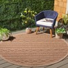 Wicker WCK152 UV & Stain Resistant Non-Shedding Power Loomed Indoor/Outdoor Rugs - Safavieh - 2 of 4