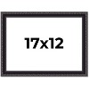 PosterPalooza | Antique Red Picture Frame - UV Acrylic, Backing Board, Hanging Hardware Included - 2 of 4