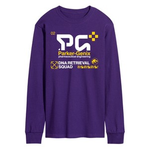 Men's - Jurassic World: Rebirth - Dna Squad Long Sleeve Graphic T-Shirt - 1 of 2