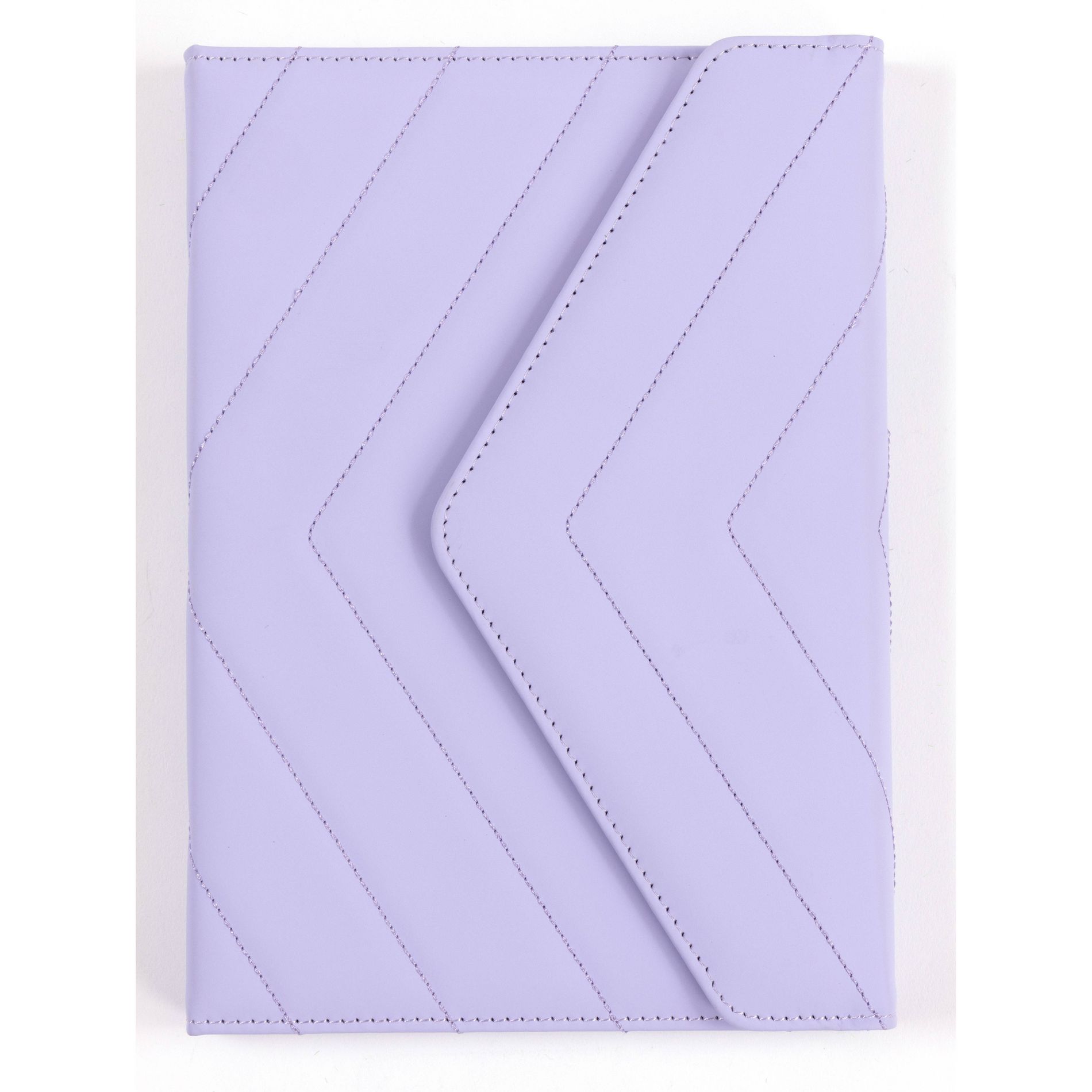 Foldover Quilted Journal Lavender - Scholastic Book Fair