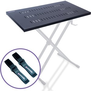 Liquid Stands Utility Table Top ONLY for X Style Keyboard Stands and Z Style Piano Stands - Portable DJ Table Stand, Dj Mixer Stand - 1 of 4
