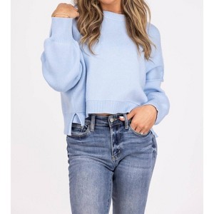Women's Cuddly Classic Cropped Sweater - WISHLIST - 1 of 1