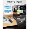 ORICO M.2 NVMe SATA SSD Enclosure Adapter Tool-Free, USB C 3.2 Gen 2 10Gbps NVMe - 3 of 3