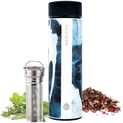 Zojirushi Stainless Steel 16oz. Travel Mug With Tea Leaf Filter Sm-jte46 -  Deep Blue : Target