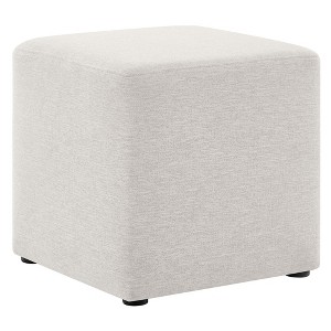 Modway Tilden 17 in. Square Boucle Upholstered Ottoman - 1 of 4