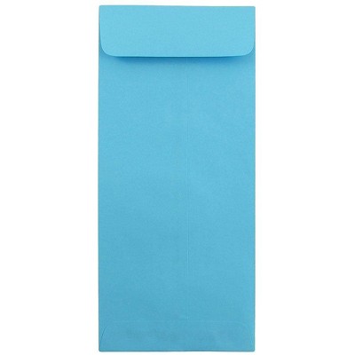 JAM Paper #12 Policy Business Colored Envelopes 4.75 x 11 Blue Recycled 3156401