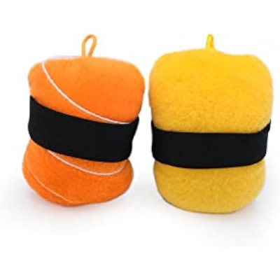 ZippyClaws NomNomz - Sushi Catnip Toy, Cute Cat Toys, Small Novelty Kitty Toys for Bored Cats