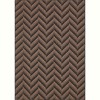 Unique Loom    Outdoor Modern Chevron Area Rug - 2 of 4
