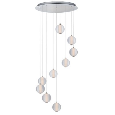 ET2 Lighting Rhythm 9 - Light Pendant in  Polished Chrome