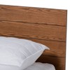 Regina Wood Platform Storage Bed with Built-In Shelves Ash Walnut - Baxton Studio - image 4 of 4