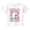 Cute Halloween Let's Go Ghouls Ghost Toddler Baby Girl T Shirt Brisco Brands - 4 of 4
