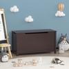 Whisen Kids Toy Box Storage, Utility Storage Cabinets with Safety Hinged Lid for Ages 2+, Quick Assembly - 4 of 4