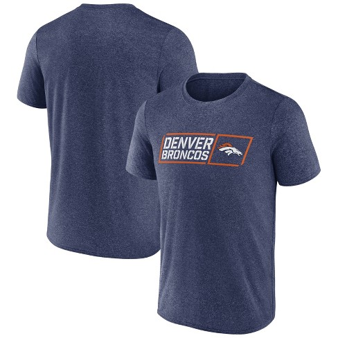 NFL Denver Broncos Men's Quick Tag Athleisure T-Shirt - S