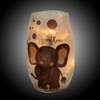 Stony Creek 5.0 Inch Cute Animal Pre-Lit Small Vase Baby Animals Novelty Sculpture Lights - 3 of 3