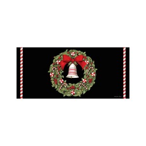 Christmas Bell and Wreath Sassafras Switch Mat - 1 of 4