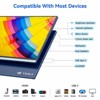 ZACHVO 16" Portable Monitor, 1920×1200P IPS Laptop Screen with USB-C, HDMI Gaming Monitor with Kickstand - 2 of 4