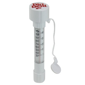 Pool Central Swimming Pool Thermometer with Cord and Removable Buoy 8.25” - White - 1 of 2