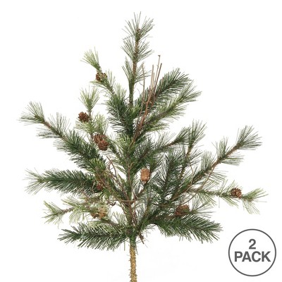 Vickerman 27" Green Mixed Country Pine Artificial Christmas Spray