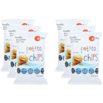 Go Free Potato Chips Sea Salt - Case of 6 - 6 oz