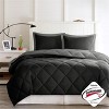 Gulches Twin/Twin XL 3M Scotchgard Diamond Quilting Reversible Down Alternative Comforter Set - 3 of 4