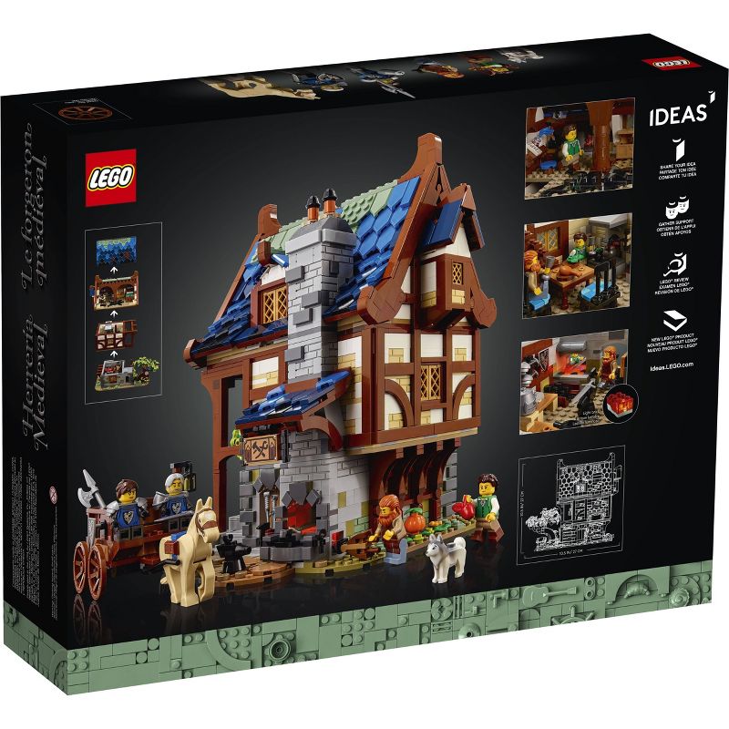LEGO Ideas Medieval Blacksmith Building Set 21325, 6 of 9